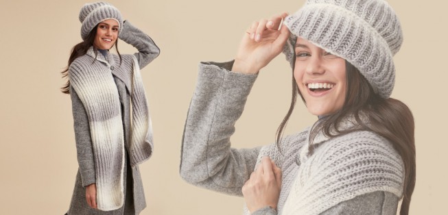 Ombre Atkı ve Bere Yapımı